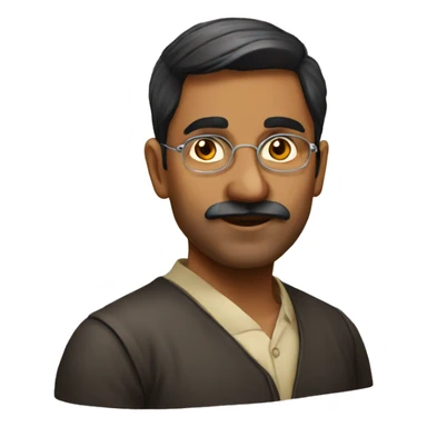 Indian research scholar sticker