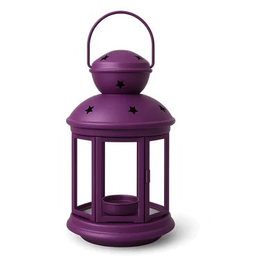 purple lantern sticker