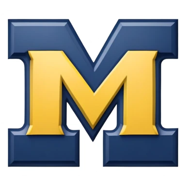 MICHIGAN wolverines sticker
