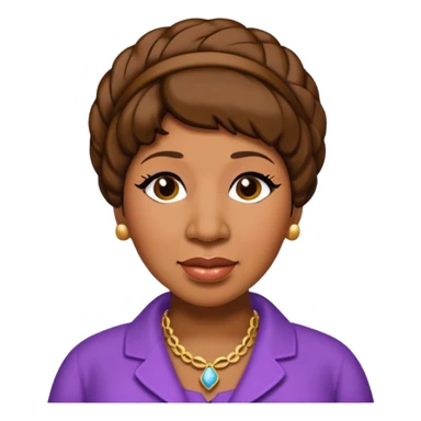 Aretha Franklin sticker