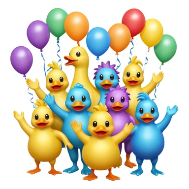 Make more. Remember to make them fun, and silly. And make sure the 4 emojis are super different and not the same action. sticker