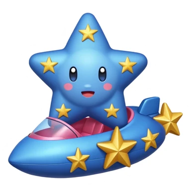 Kirby air riders sticker