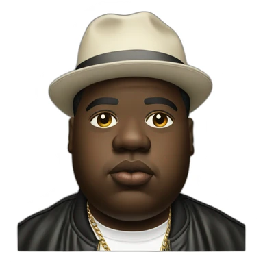 Notorious big sticker