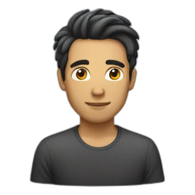 Homme qui a pas de cheveux sticker