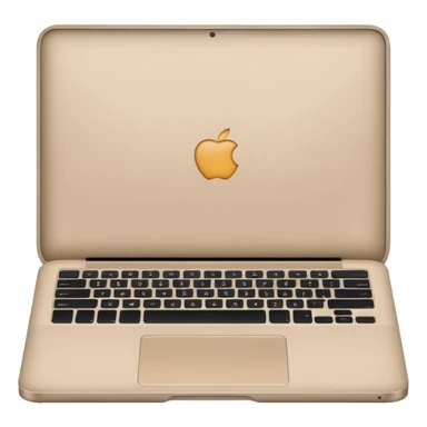 beige laptop sticker