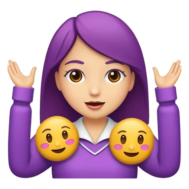 bala doce branco e roxo sticker