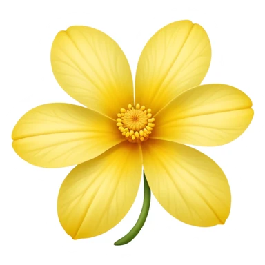 Flor amarilla  sticker