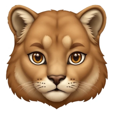 Cute Cougar sticker