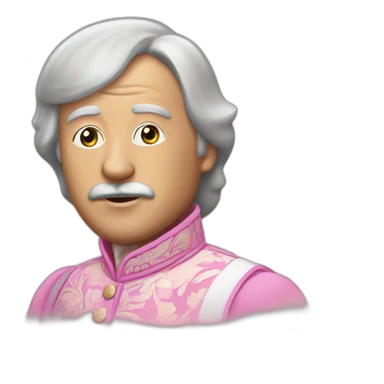 pink bill russian ruble sticker