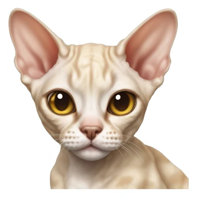 Devon rex grex sticker