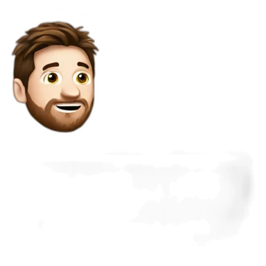 Messi in the bathroom sticker