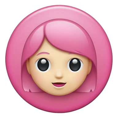 shop pink icon sticker