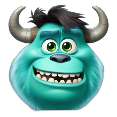 monsters inc sulley sticker