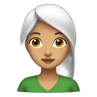 Algerian girl sticker