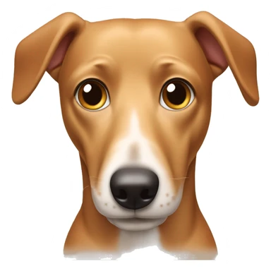 tan weenie dog sticker