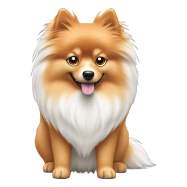 German spitz sticker