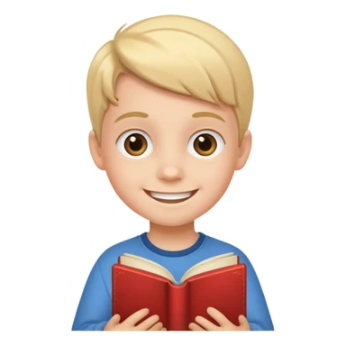 Storybook with kid sticker