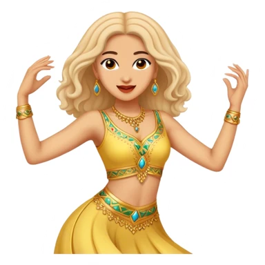 Zahide the lunatic dancer sticker