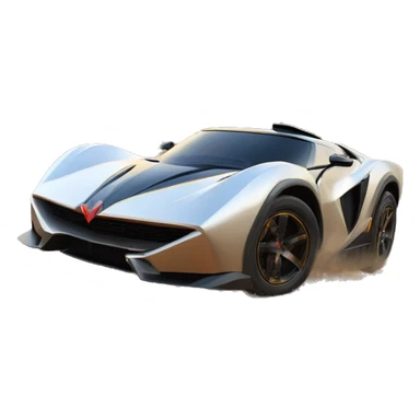 Wonder woman’s offroad capable long-travel suspension 4x4 hypercar  sticker