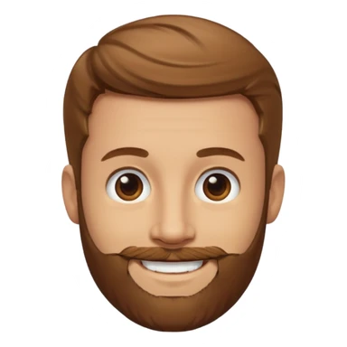 Ben Phillips, YouTuber (b.1992) with light brown hair and short beard sticker