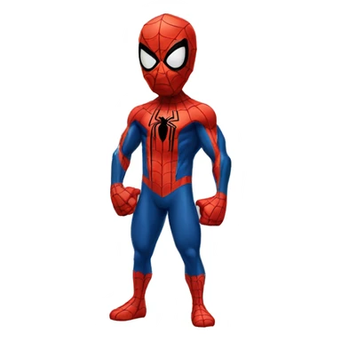 spiderman posando sticker