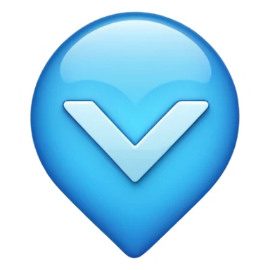 TikTok mavi tik sticker