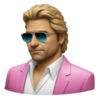 Retro Miami Vice Scarface sticker