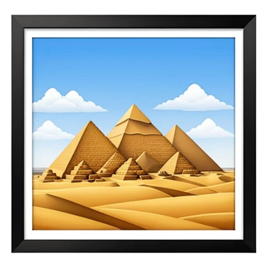 Pyramids of Giza sticker