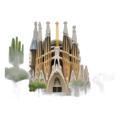 La sagrada familia sticker