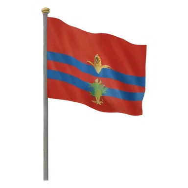 Reggio calabria flag sticker