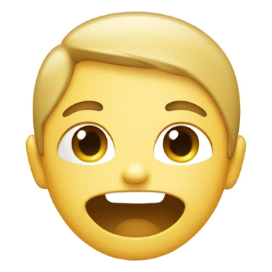 Happy crying face cute emoji sticker