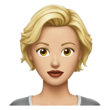 ultra realistic charlize theron wearing shirt sticker