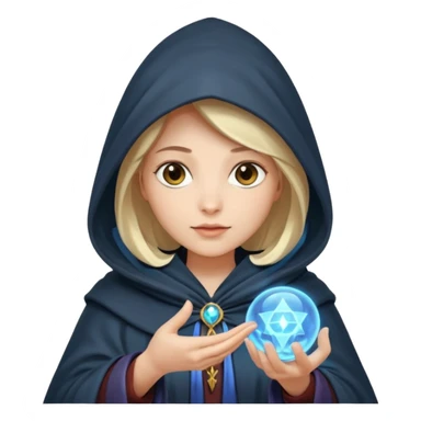 AI Wizard or Technology Wizard but make it a woman sticker
