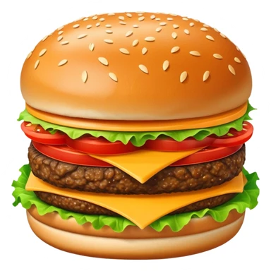 a rydberg atom burger sticker