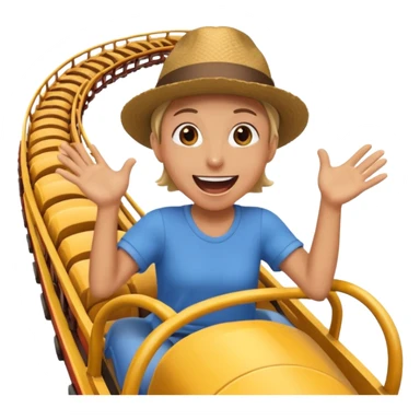 roller coaster Rider sticker