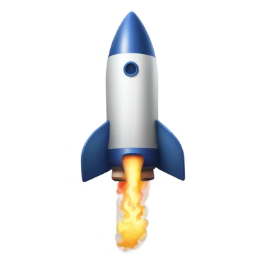 rocket lift off sticker