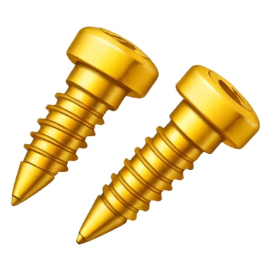 screws yellow paint sticker