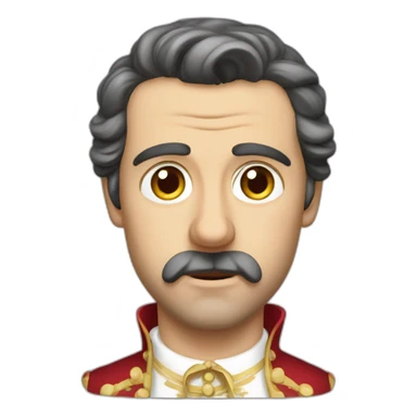 French aristocratic guy upset in sevilla sticker