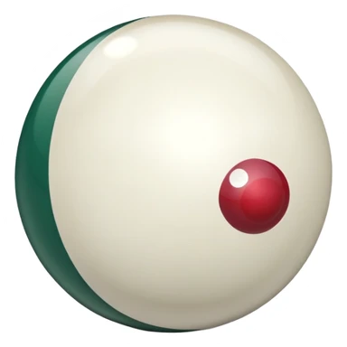 bordeaux biliard ball sticker