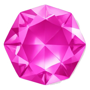 pink sapphire gem sticker