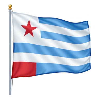 Chicago flag sticker