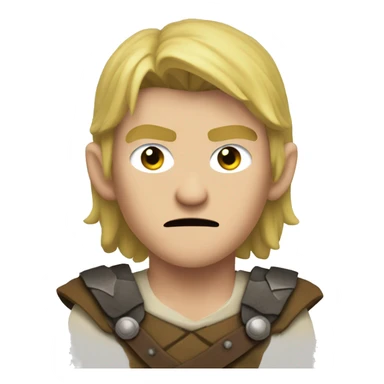 Thorfinn angry sticker