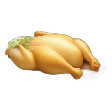 chicken rice sticker