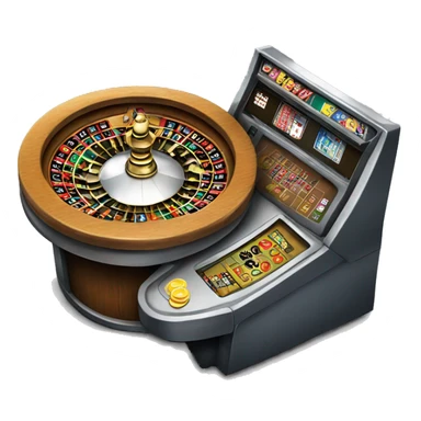 gambling macine sticker