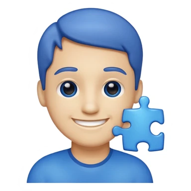 Autistic emoji sticker