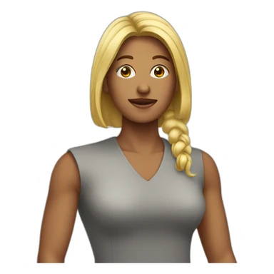 Woman LEAD ON MAN sticker