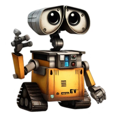 Wall E Eve sticker