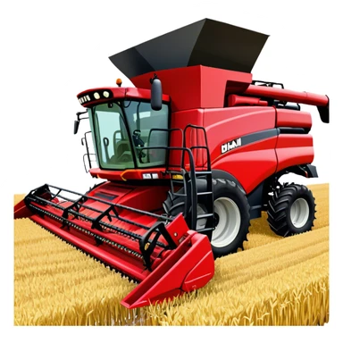 Combine Harvester - Case IH 8250 (Model Year: 2022) (Iconic colour: Red) sticker