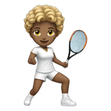 Billie Jean tennis sticker