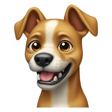 Dog that is a dinossur sticker